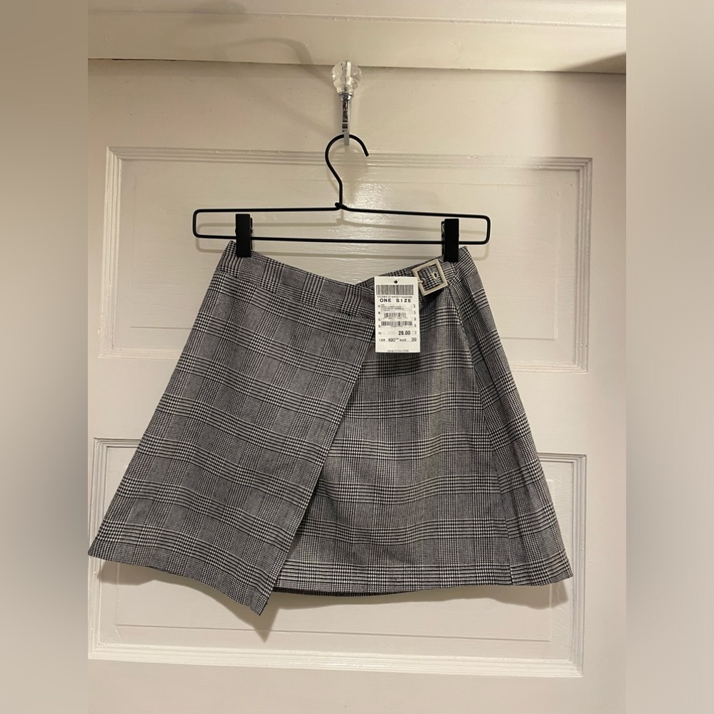 Brandy Melville Plaid Mini Skirt